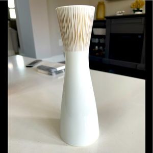 Vintage Germany Rosenthal Bud Vase Gold Etching